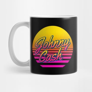 Johnny Personalized Name Birthday Retro 80s Styled Gift Mug